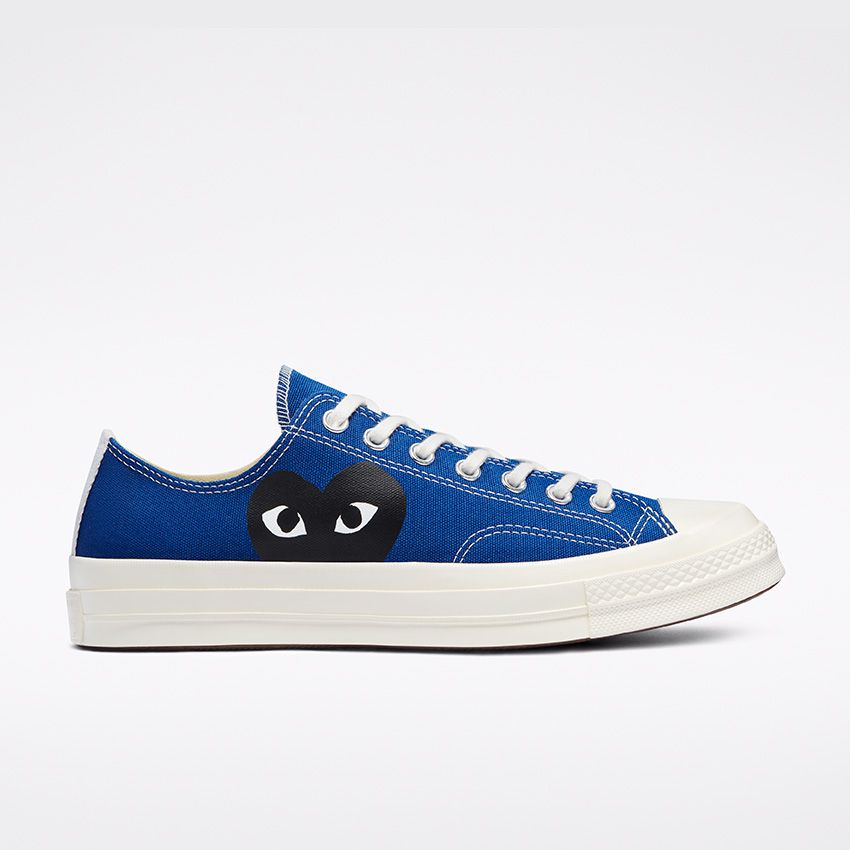 Superge in čevlji Converse Converse x Comme des Garçons PLAY x Chuck 70 Low Modra | 171848C, 0