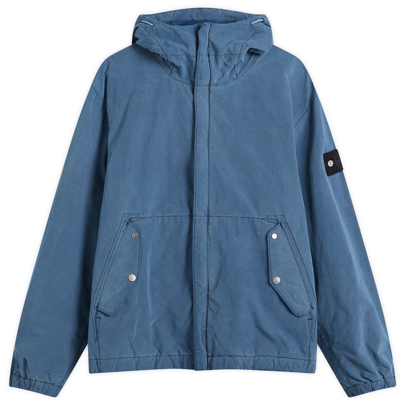 Vetrovka Stone Island David Light Hooded Jacket Modra | K2S15Q100029-V0021