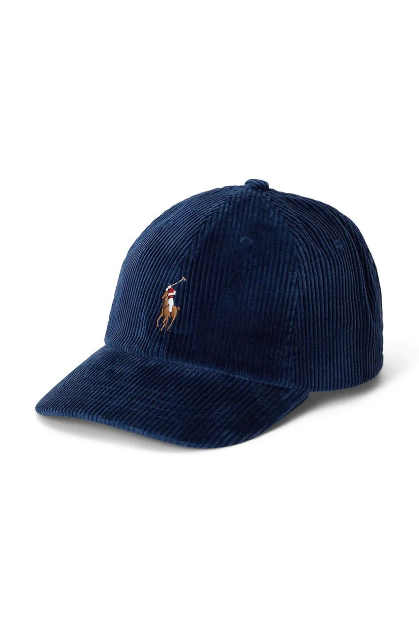 Kapa Polo by Ralph Lauren Corduroy Baseball Cap Polo Ralph Lauren Mornarica | 710880778