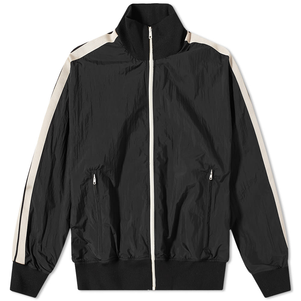 Bomber jakna Palm Angels Curved Logo Track Jacket Črna | PMBD030C99FAB0011001, 0