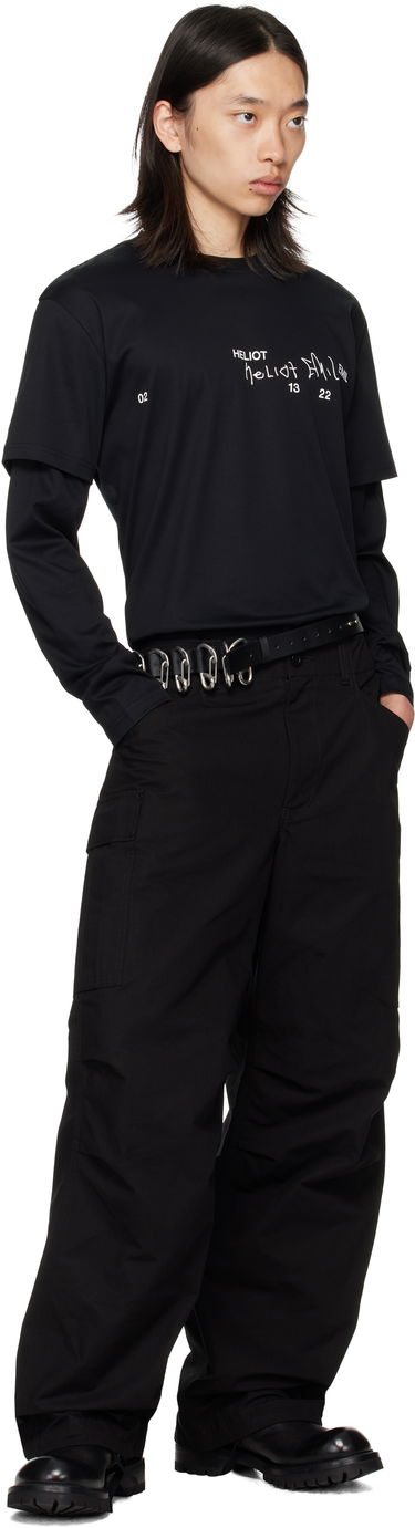Pasovi HELIOT EMIL Aurora Carabiner Belt Črna | AW25_16_129_BLK01_CO, 2