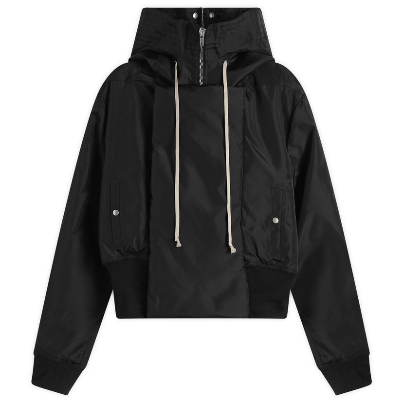 Parka Rick Owens Rick Owens DRKSHDW Cropped Alice Parka Jacket Črna | DU02E7781-NCV-09