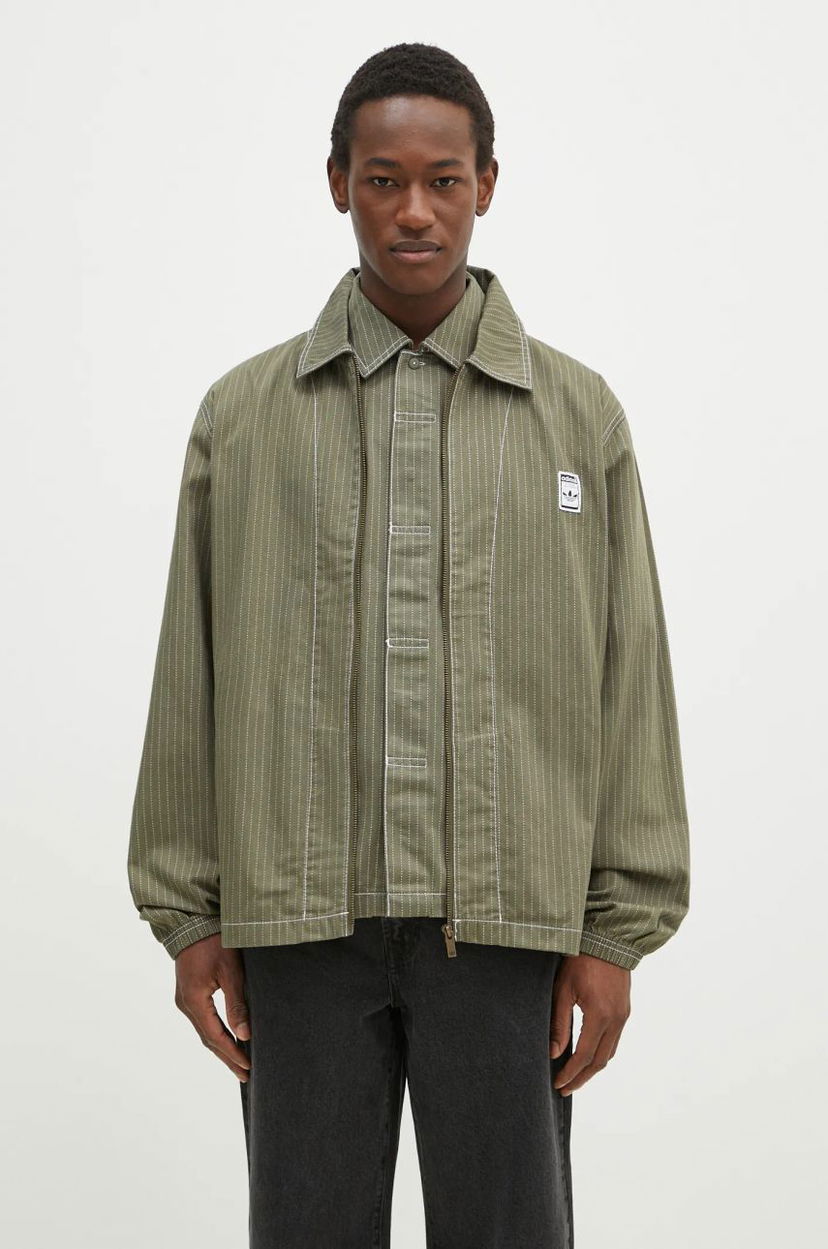 Vetrovka adidas Originals Wabash Nylon Coach Jacket Zelena | JP4484