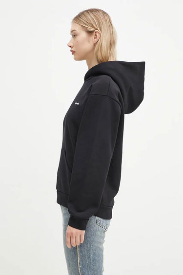 Pulover Coperni Logo Print Hoodie Črna | COPJS15523, 1