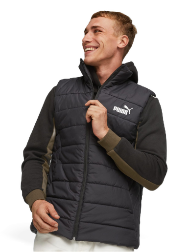 Jakna Puma Essentials wattierte Črna | 848939_01