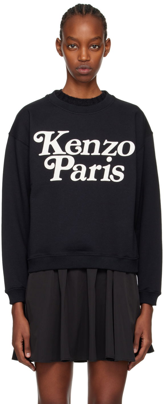 Pulover KENZO Paris VERDY Edition Sweatshirt Črna | FE52SW1274MF