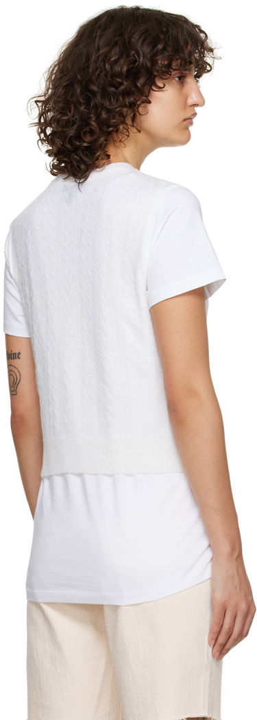 Majica rag & bone rag & bone Kyle Vest Bela | WAS23S041SR41, 2