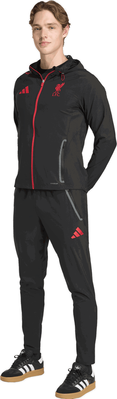Trenirka adidas Originals Liverpool FC Tiro25 Competition Vis Tech Track Pants Črna | jz5557, 5