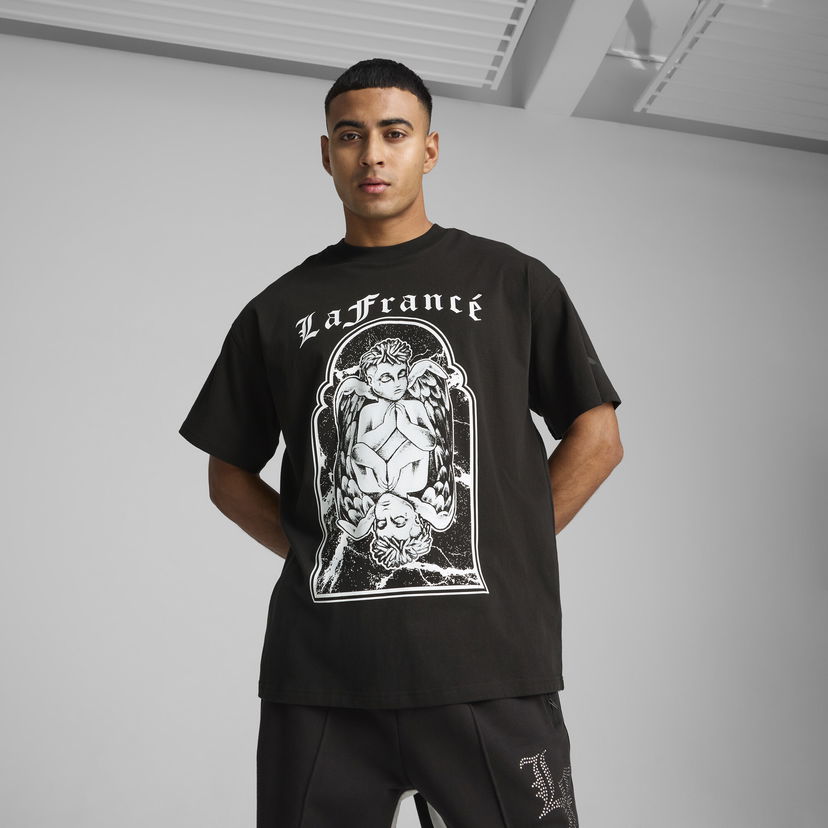 Majica Puma Hoops x LaFrancé Graphic T-Shirt Črna | 630778_01