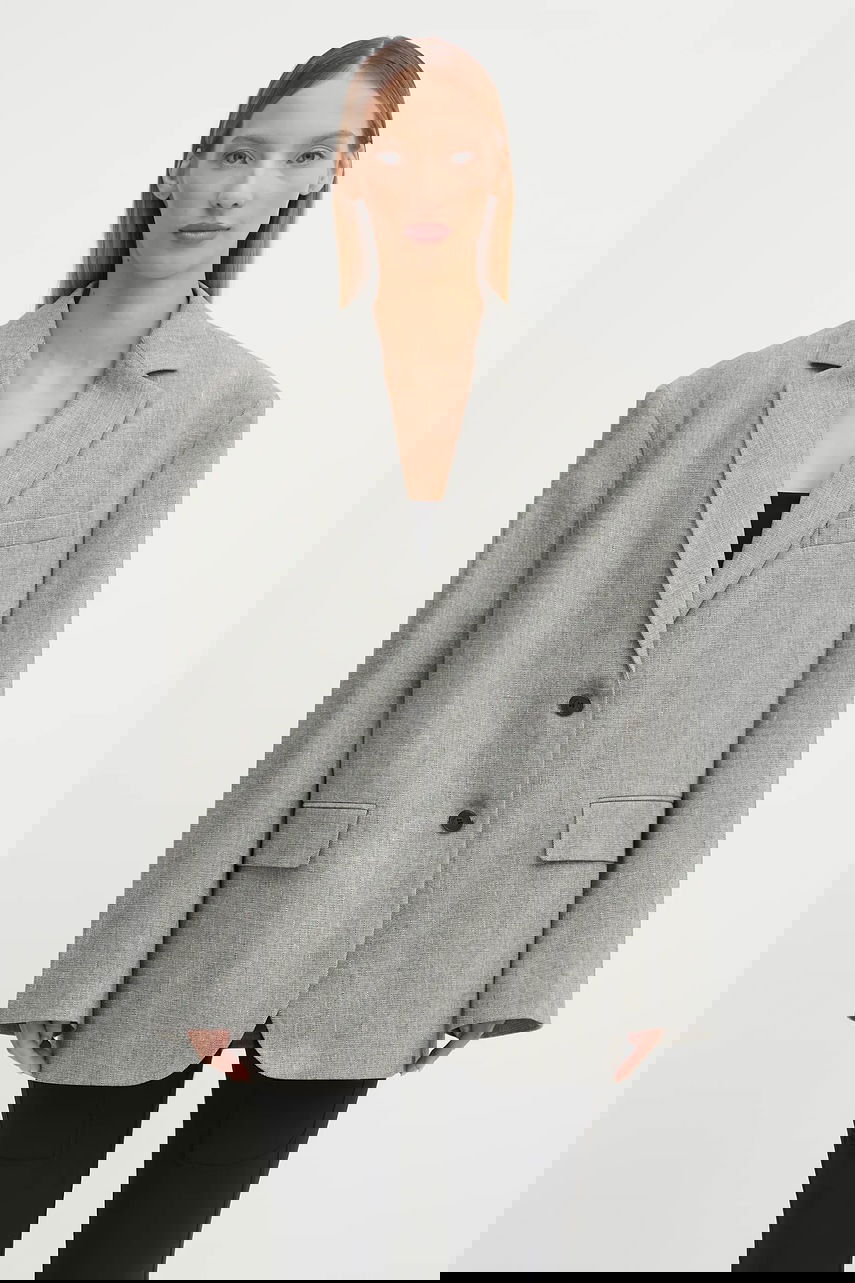 Jakna Anine Bing Anine Bing Quinn Blazer Siva | A.01.10970, 0