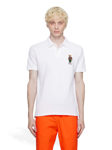 Polo majica Polo by Ralph Lauren Polo Bear Polo Shirt Bela | 710853312021