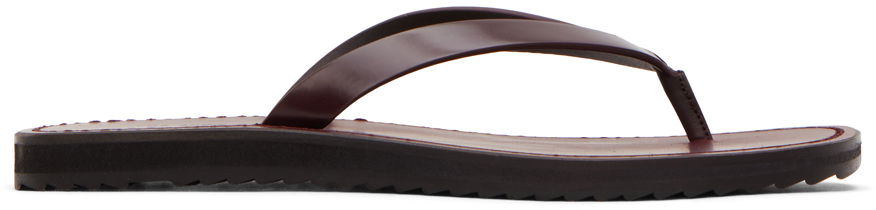 Oblačila The Row The Row City Sandals Bordo | F1388-L60, 0
