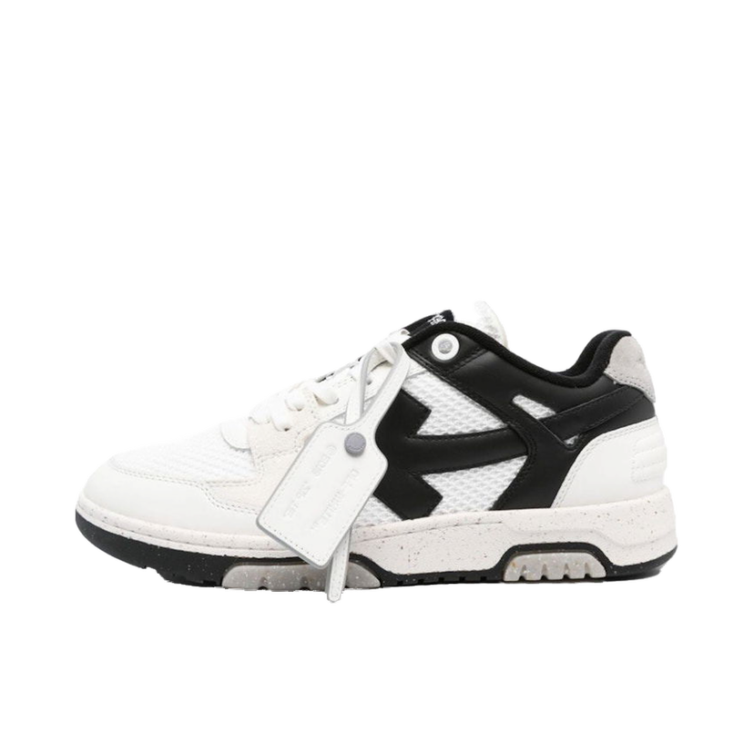 Superge in čevlji Off-White Out Of Office OOO Low Tops White Black Bela | OMIA243C99LEA0010110