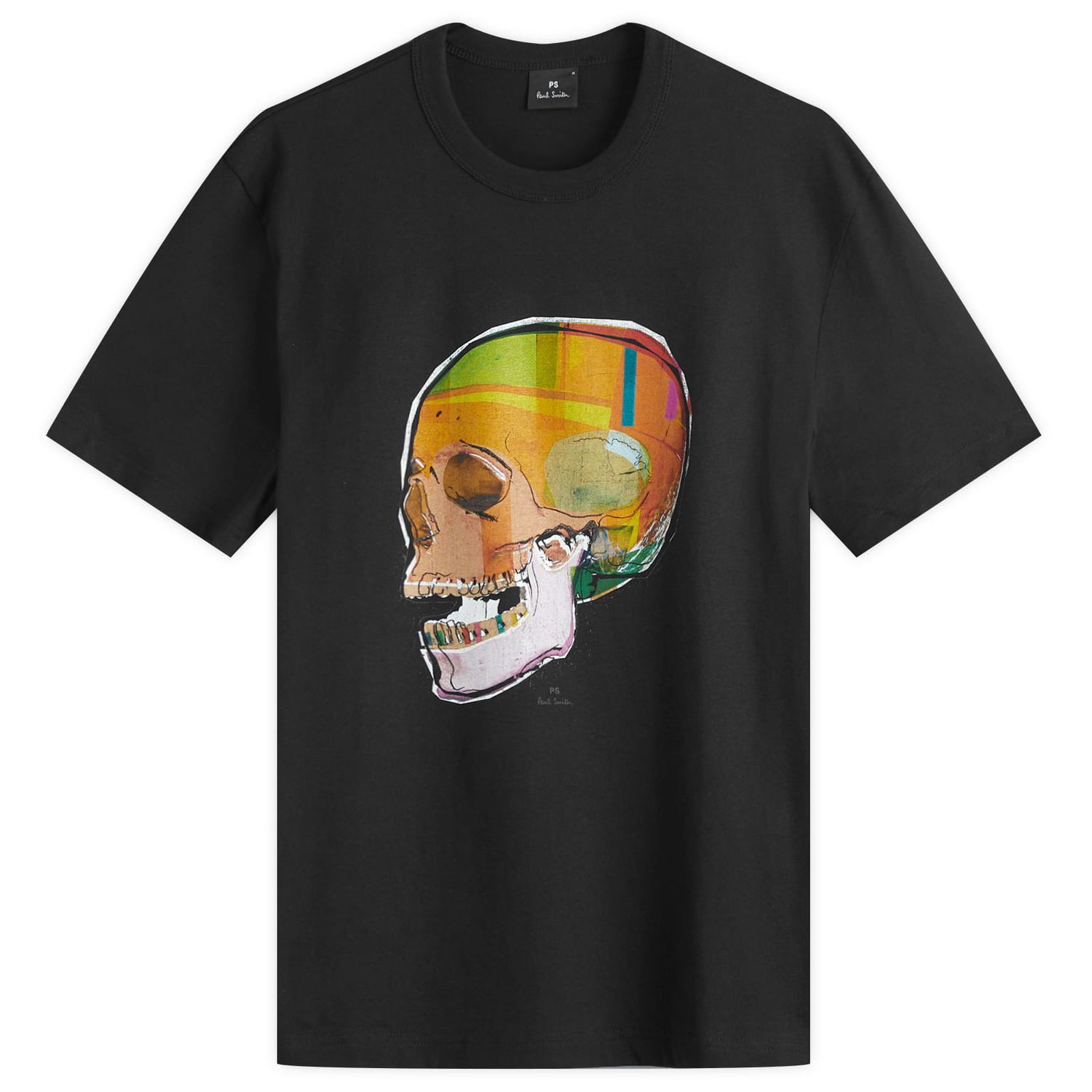 Majica Paul Smith Paul Smith Angled Skull Graphic T-Shirt, Size Large Črna | M2R-220X-PP5119-79, 0