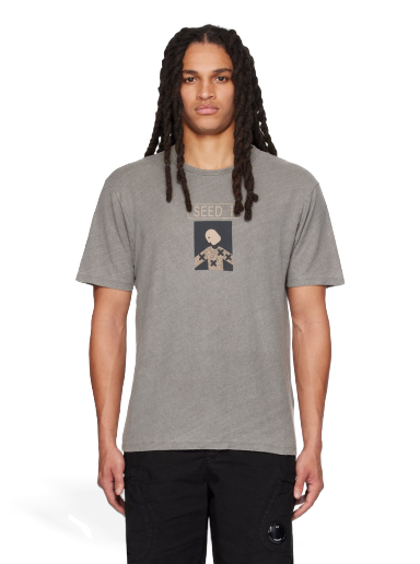 Majica C.P. Company Graphic T-Shirt Siva | 14CMTS340A-006496N