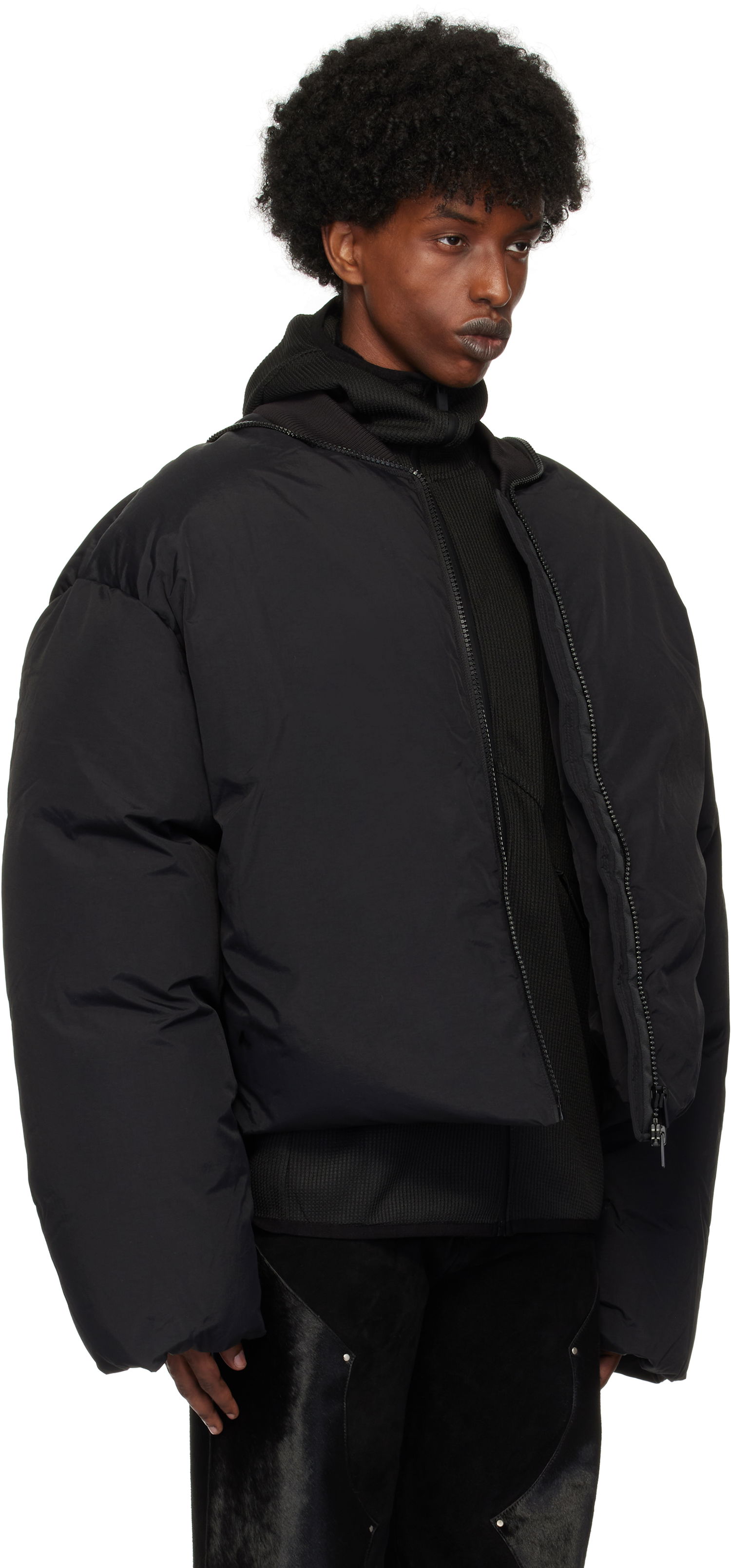 Puhovka HELIOT EMIL HELIOT EMIL Fortify Down Puffer Jacket Črna | AW24_M_02_135_BLK01, 1
