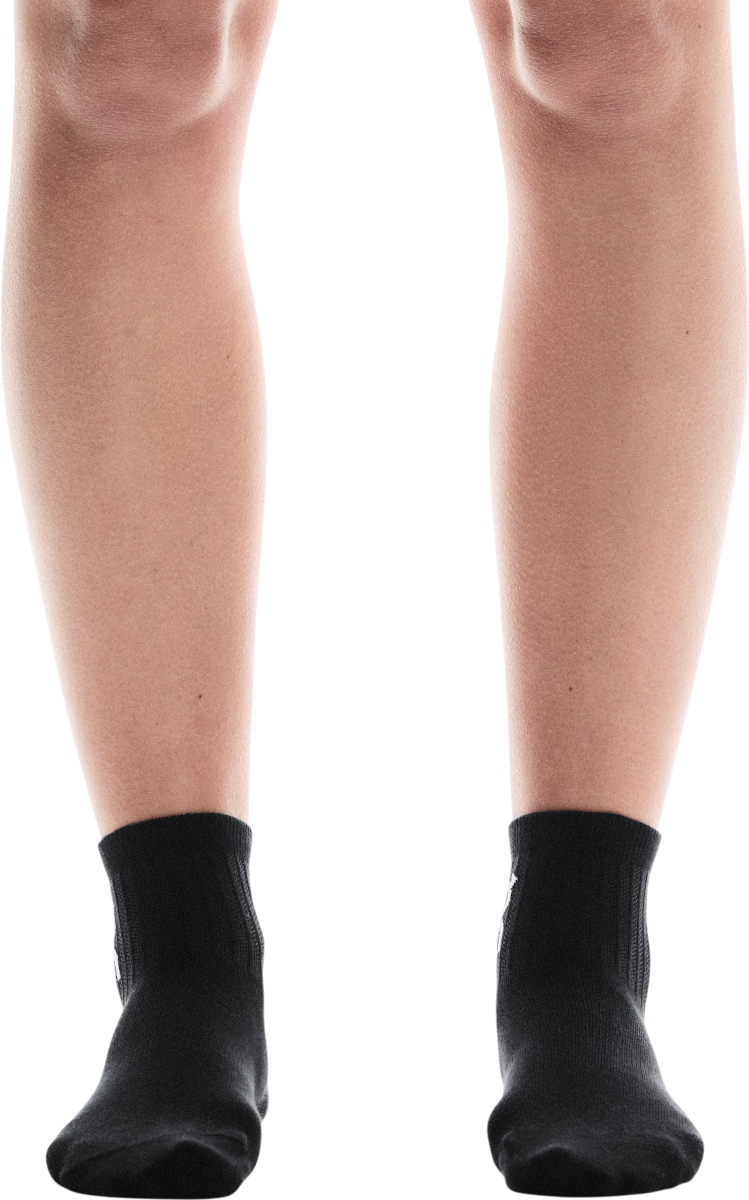 Nogavice On Running Running Logo Mid Socks Črna | 2uf10520553, 1
