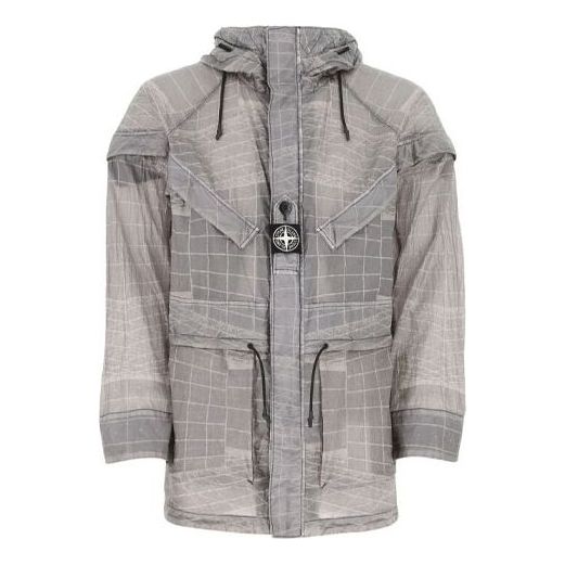 Vetrovka Stone Island Reflective Windbreaker Siva | 741542999-V0063