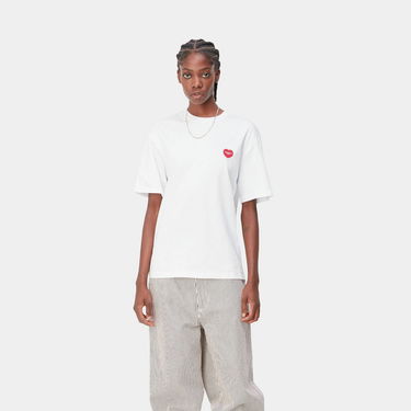 Majica Carhartt WIP Heart Patch T-Shirt Bela | I032318_02_XX, 0