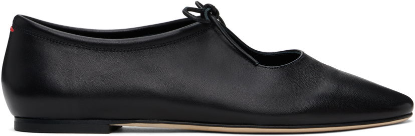 Nega čevljev Aeyde Aeyde Della Ballerina Flats Črna | A11-FL-MNLR08FL149-SS25-800-007