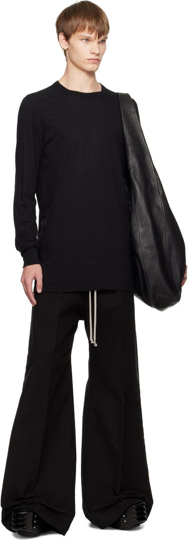 Majica Rick Owens Rick Owens Concordians Level Long Sleeve T-Shirt Črna | RU02E1266 JR, 3