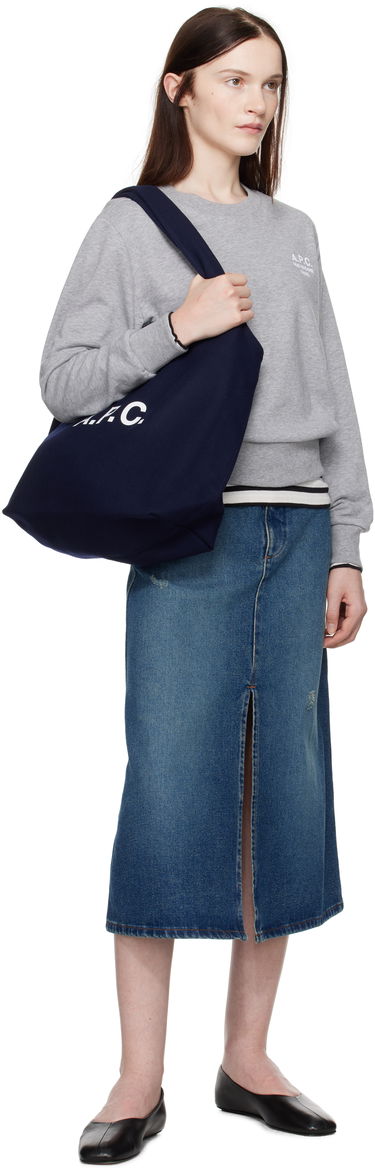 Pulover A.P.C. Boxy Sweatshirt Siva | COHBN-F27915, 3