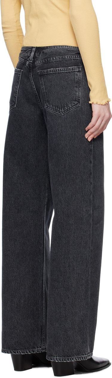 Kavbojke AGOLDE AGOLDE Lex Wide-Leg Jeans Siva | A9158-1346, 2