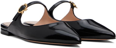Superge in čevlji Gianvito Rossi Jane Ribbon Slide Loafers Črna | G95582-05RIC-NUI, 3