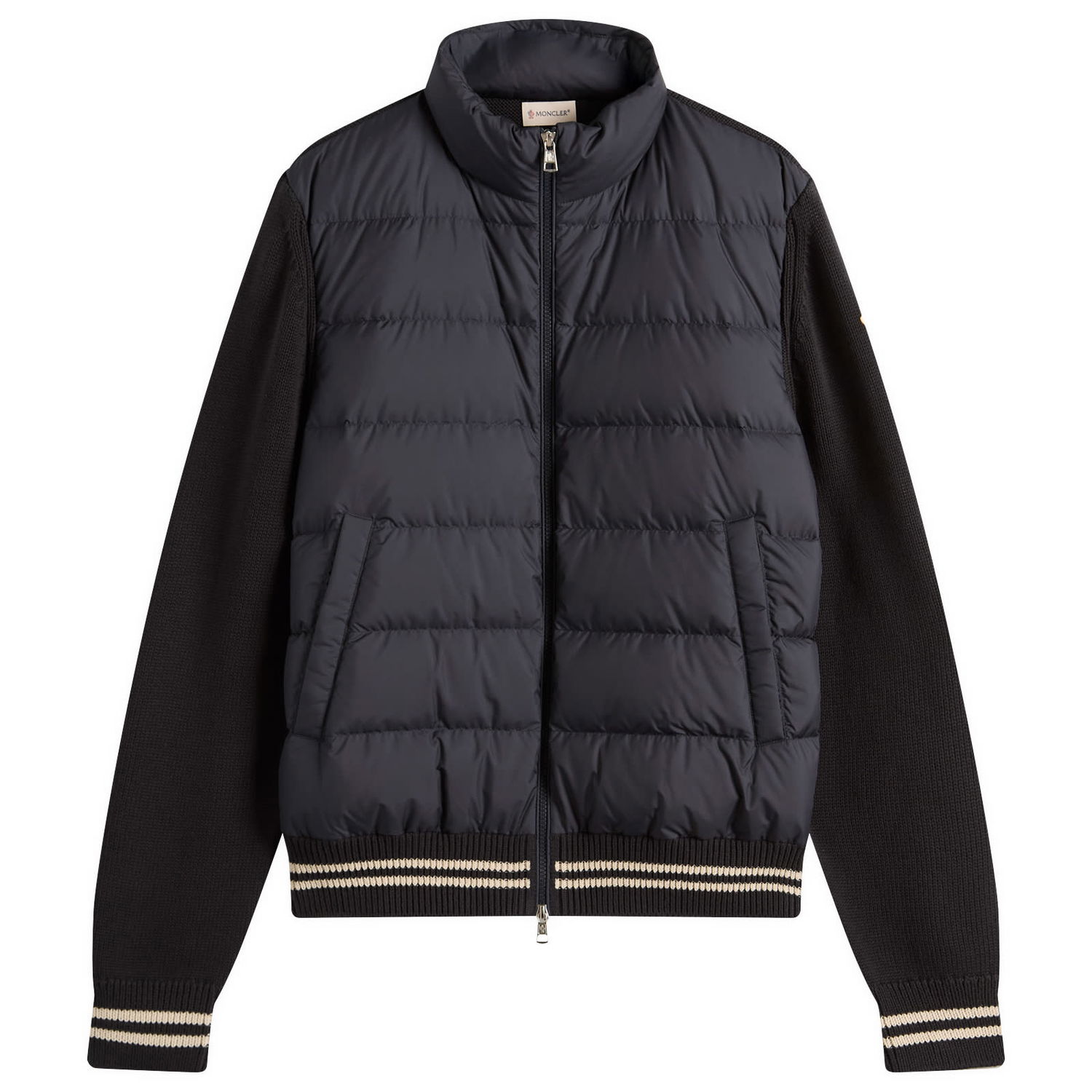 Jakna Moncler Hybrid Zip-Through Jacket, Size Large Črna | 9B000-32-M1509-779, 1