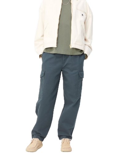 Cargo hlače Carhartt WIP Collins Pant "Ore garment dyed" Mornarica | I029789_0R_GD