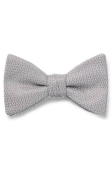Pasovi BOSS Jacquard Bow Tie Siva | 50540130