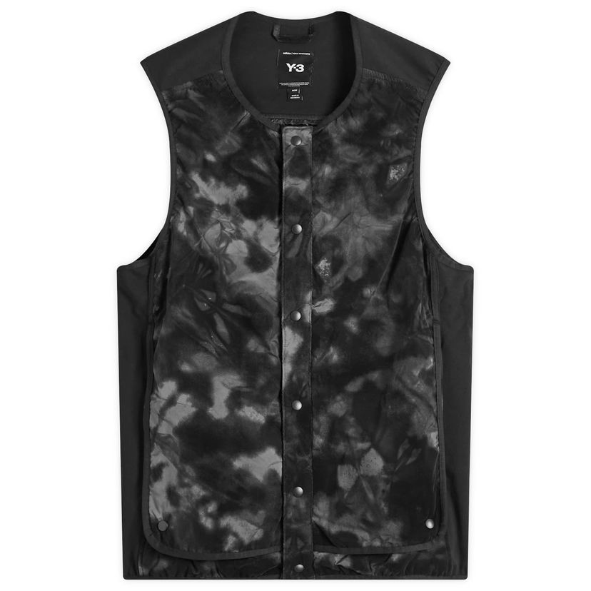 Telovnik Y-3 Flock Nylon Shell Crew Vest Siva | JI5647
