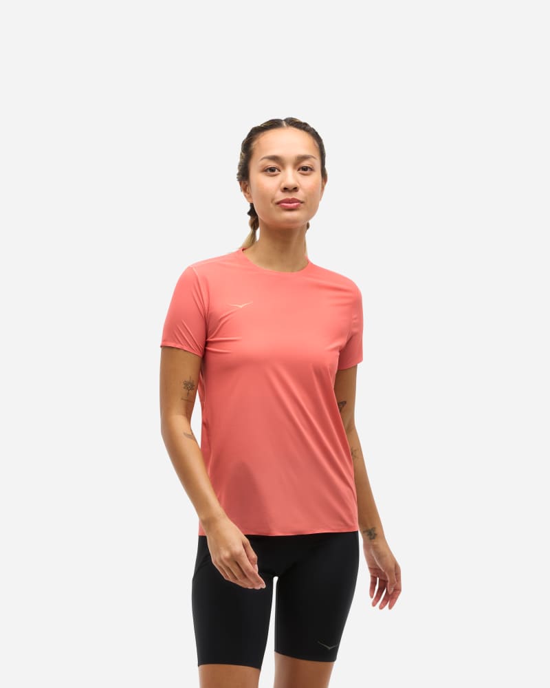 Majica Hoka One One Airolite Run Top XS Roza | 1151084-GFR