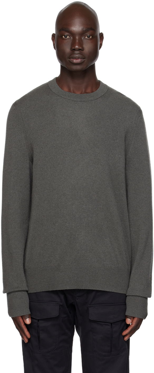 Pleteni pulover rag & bone Rag & Bone Men's Harding Crewneck Sweater Siva | MBS23F031LN31