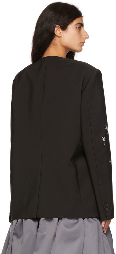 Jakna We11done We11done Polyester Buttoned Jacket Črna | WD-JK1-22-099-M-BK, 2