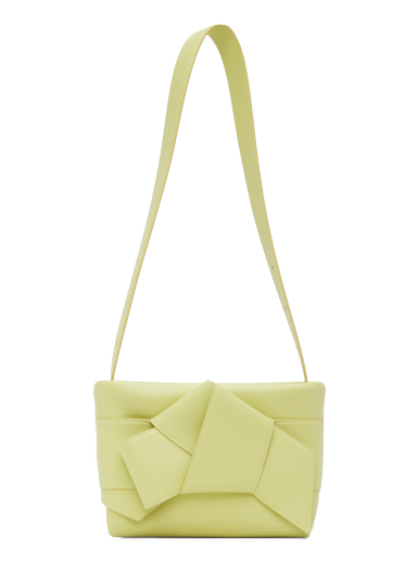 Torba za čez ramo Acne Studios Musubi Shoulder Bag Zelena | A10226-