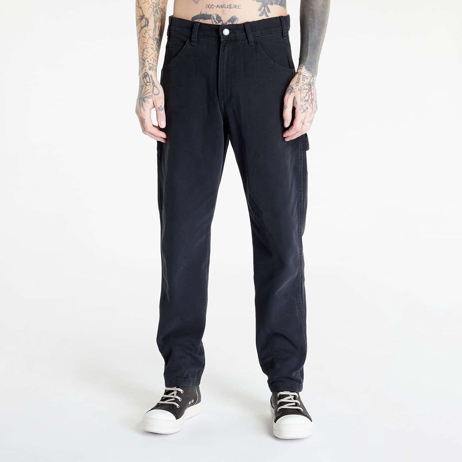 Hlače Dickies Duck Canvas Carpenter Pant Črna | DK0A4XIFC401, 1