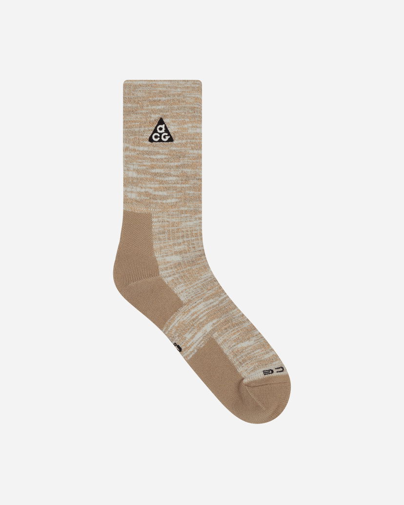 Spodnje perilo in nogavice Nike ACG Everyday Cushioned Crew Socks Light Bone Bež | FB3341-072