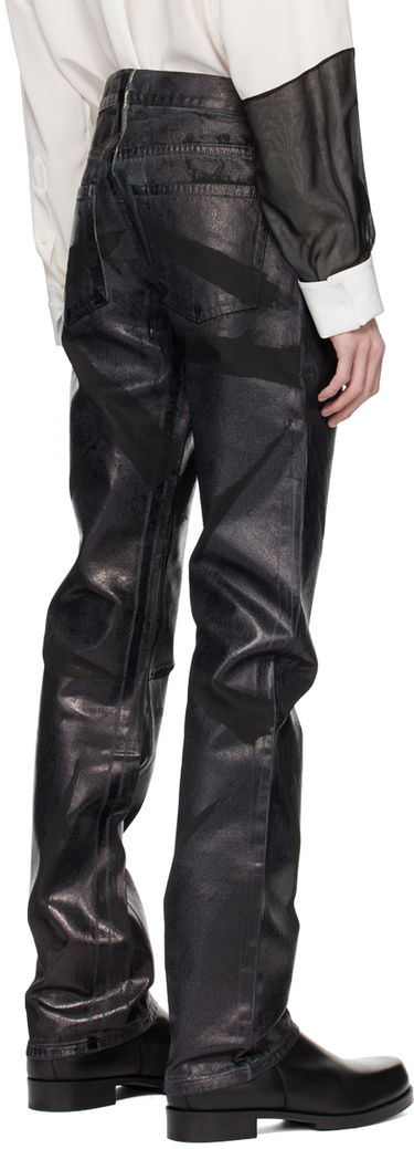 Kavbojke Helmut Lang Helmut Lang Foiled Jeans Črna | O01DM206, 2
