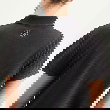 Polo majica JW Anderson JW Anderson Layered Short Sleeve Polo Top, Size Large Črna | JO0277-PG1808-781, 5