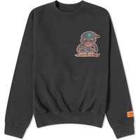 Pleteni pulover HERON PRESTON Monster Crewneck Črna | HMBA020F23JER0081007, 1