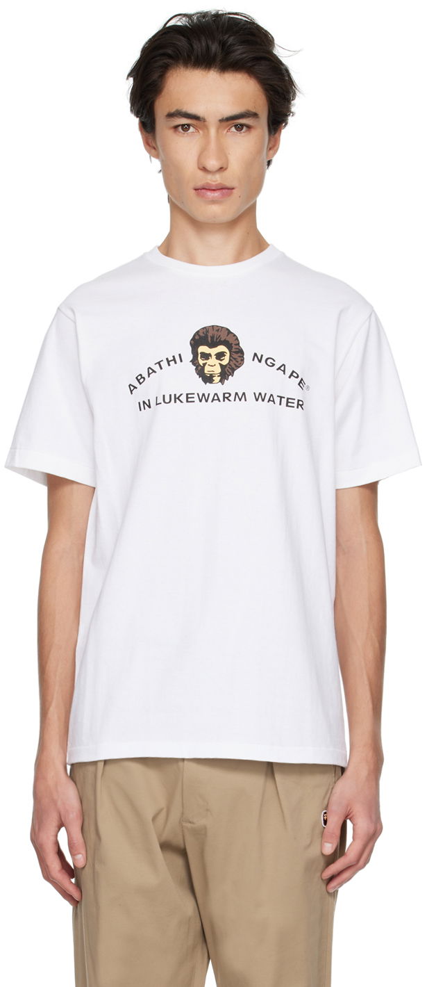 Majica BAPE Graphic T-Shirt Bela | 001TEI201016F, 0