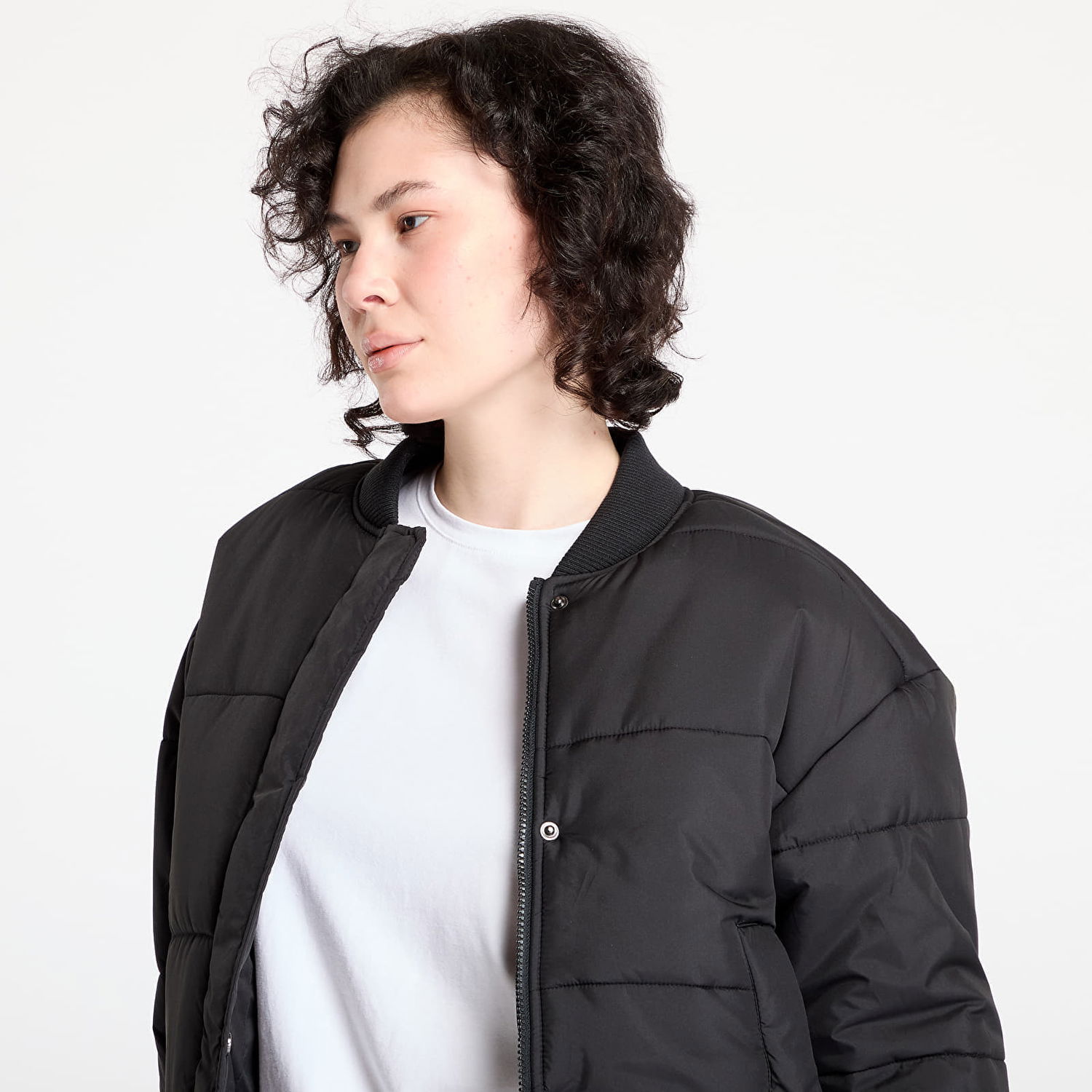 Puhovka Urban Classics Puffer Jacket Črna | TB6152-00007, 1