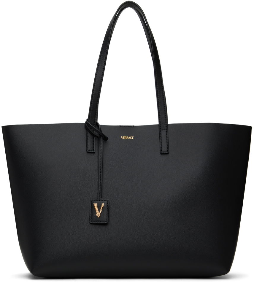 Tote bag Versace Virtus Tote Črna | DBFH818_1A10067_6BE8V, 0