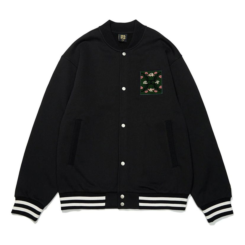 Bomber jakna Li-Ning Embroidered Baseball Jacket Črna | AJDT005-3