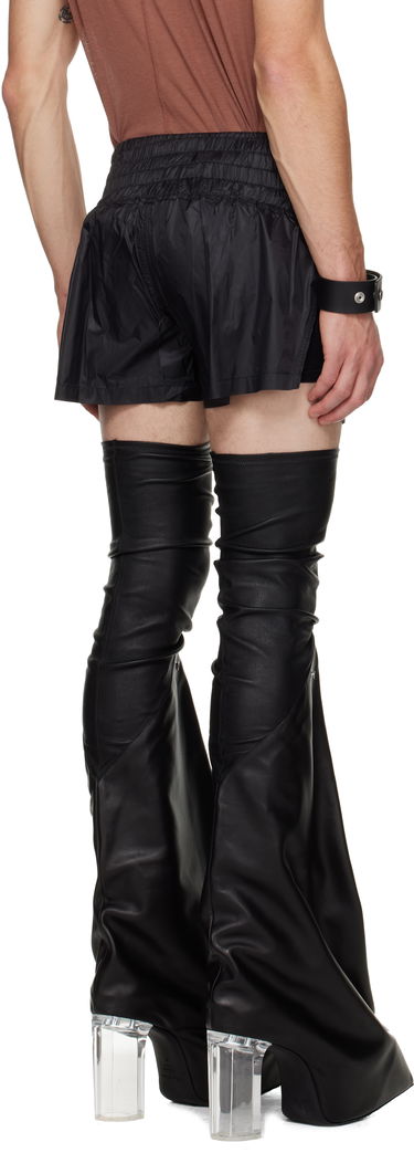 Kratke hlače Rick Owens Concordians Boxing Shorts Črna | RR02E1302 NP, 2