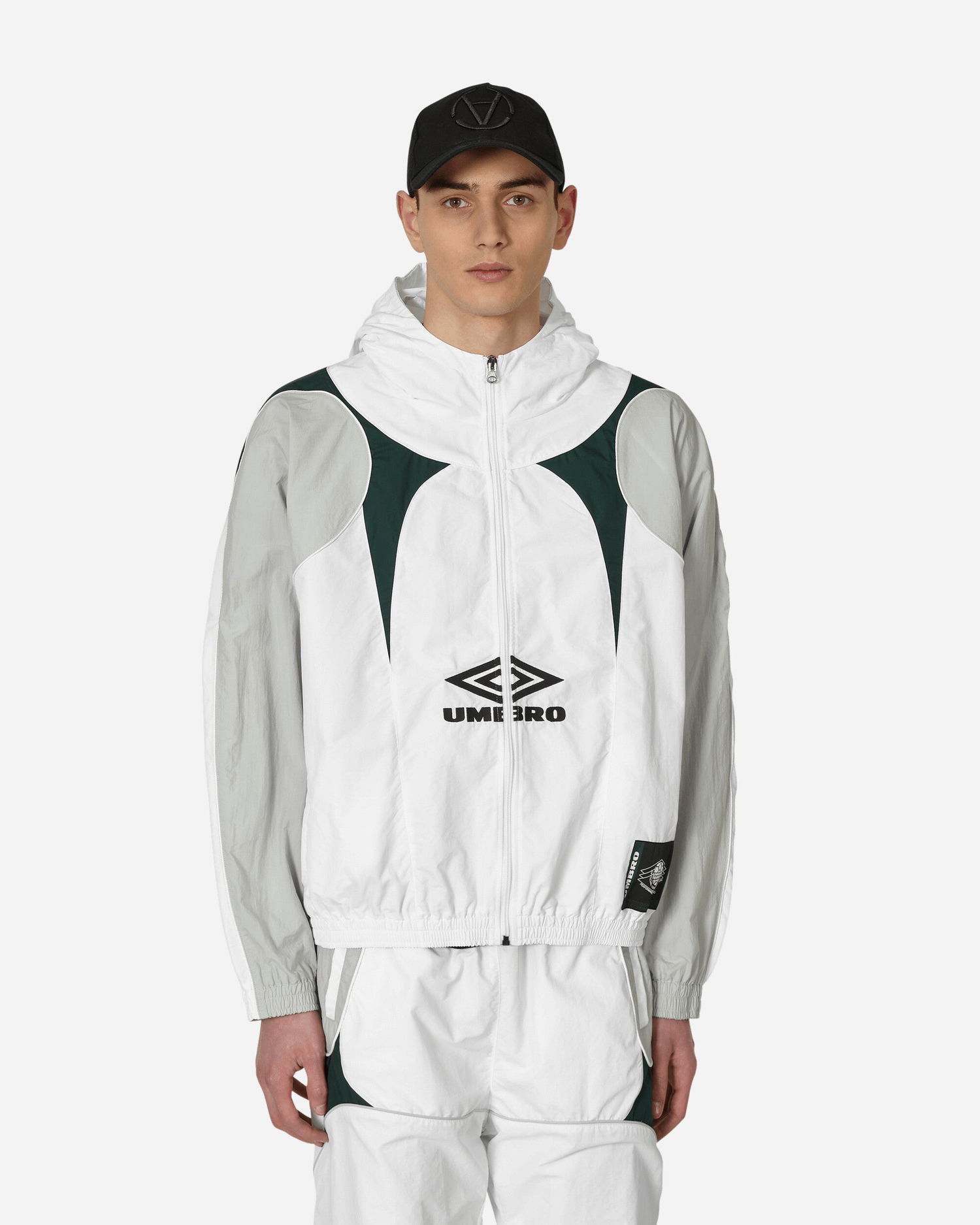 Vetrovka Umbro Track Jacket Siva | 62002U Wht Gry Gree, 0