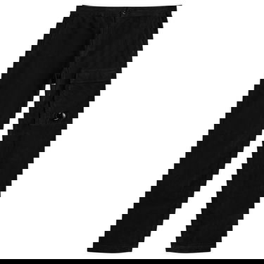 Cargo hlače C.P. Company Corduroy Lens Cargo Pant Črna | 19CMPA169A-006410O-999, 1