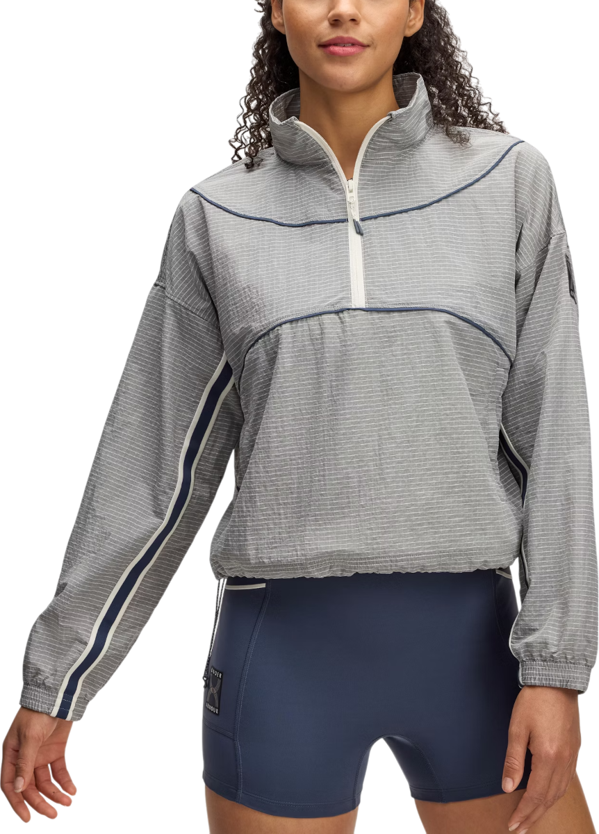 Pulover Under Armour Under Armour Run 96 Running Jacket Siva | 1389567-114, 0