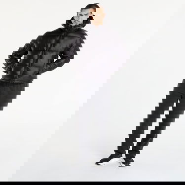 Puhovka Urban Classics Hooded Shiny Puffer Jacket Črna | TB7585-00007, 4